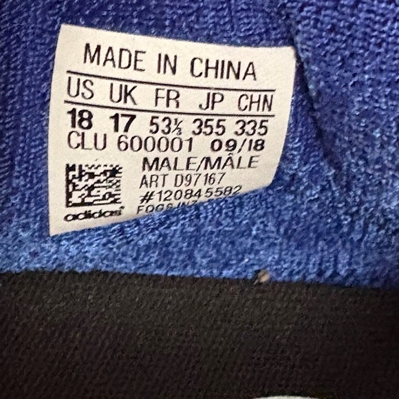 Adidas Harden Vol 3‎ Basketball Shoes Mens 18 Blue White D97167 Performance Shoe main image 7